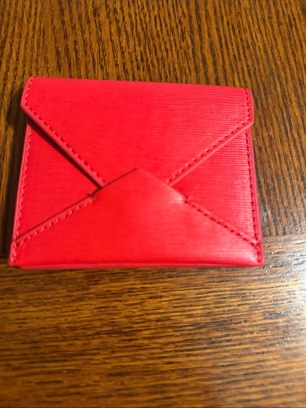 Banana Republic Red Envelope Card Holder